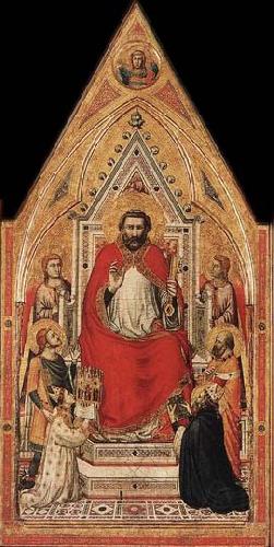 GIOTTO di Bondone St Peter Enthroned